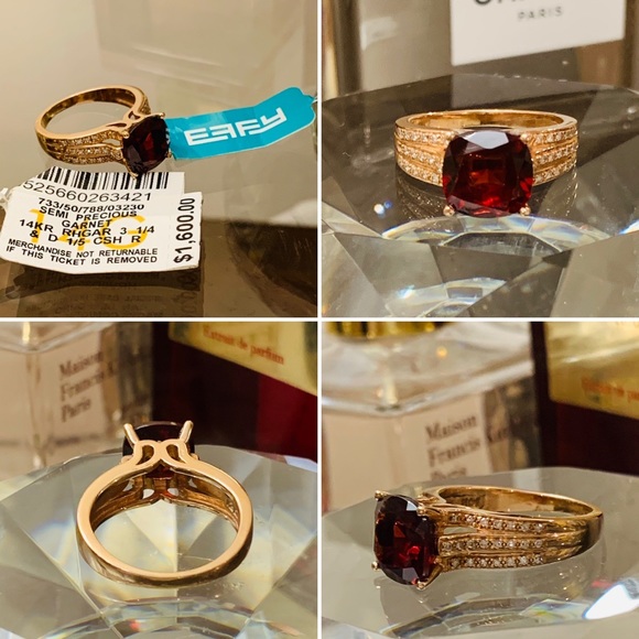 ♥️ Effy Bordeaux Garnet ♥️ check out vid - Picture 3 of 3